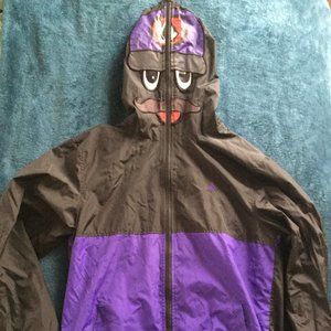 Volcom- full zip face mask rain/wind jacket